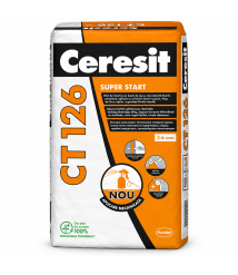Glet de nivelare Ceresit CT 126 Super Start, 2-6 mm, 20 kg